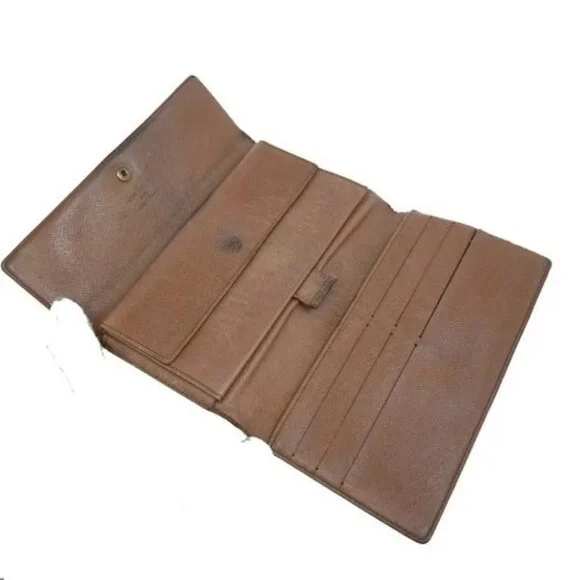 LOUIS VUITTON LV 3 Set Wallet Coin Card Case Monogram Multi Brown White 60YH846 - Picture 12 of 15